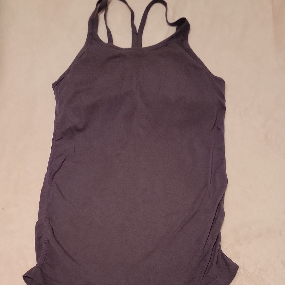 Fabletics Dark Purple Tank Top For Sport